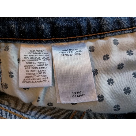 Lucky Brand 410 athletic slim Mens Jeans‎ 38/30 Classic Casual Versatile - Picture 9 of 12